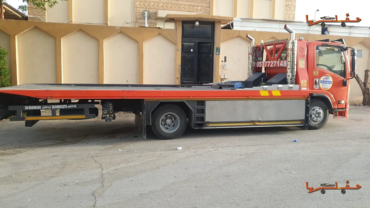 رفع السيارات بالهيدروليك - نقليات الخطوط البيضاء في نجران