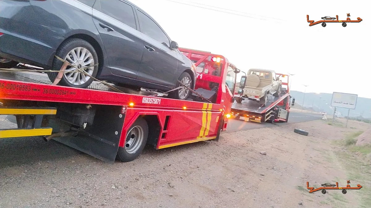 هيدروليك لتقديرات الحوادث - شركة شيخ نجران لنقل السيارات في نجران