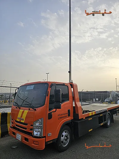 سطحة سطحة غميقة طريق الليث لتنفيذ طلب نقل من المظيلف إلى مكة