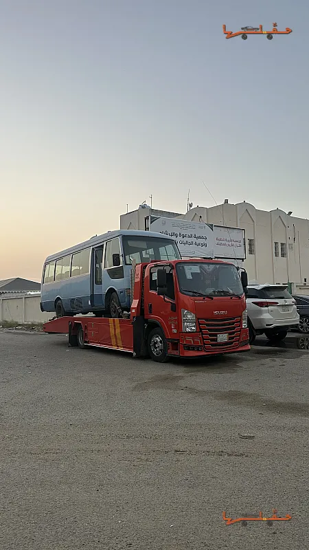 نقل سيارات بين المدن - سطحة المظيلف ابو حمزه في المظيلف