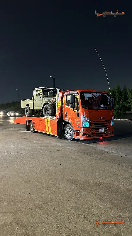 سطحة متاحة على مدار الساعة - سطحة المظيلف ابو حمزه في المظيلف