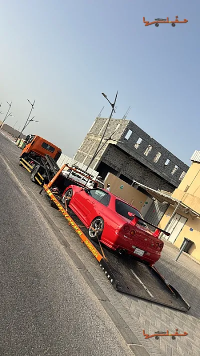 سطحة الزاير لنقل السيارات في القطيف