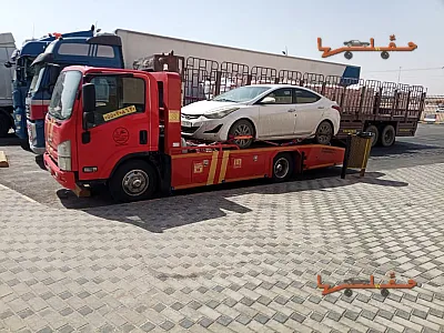 سطحة بين المدن لنقل السيارات في جدة