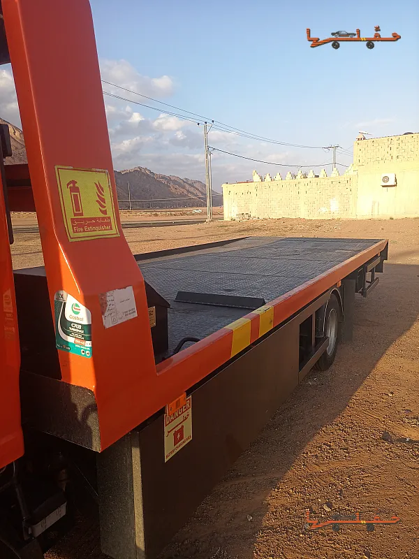 رفع السيارات بالهيدروليك - سطحة جدة ابو نوره في حائل