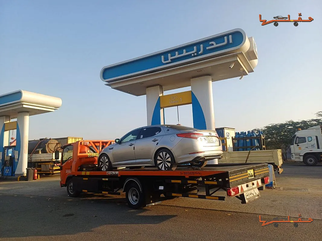 رفع السيارات بالهيدروليك - سطحة غميقة طريق الليث في الليث