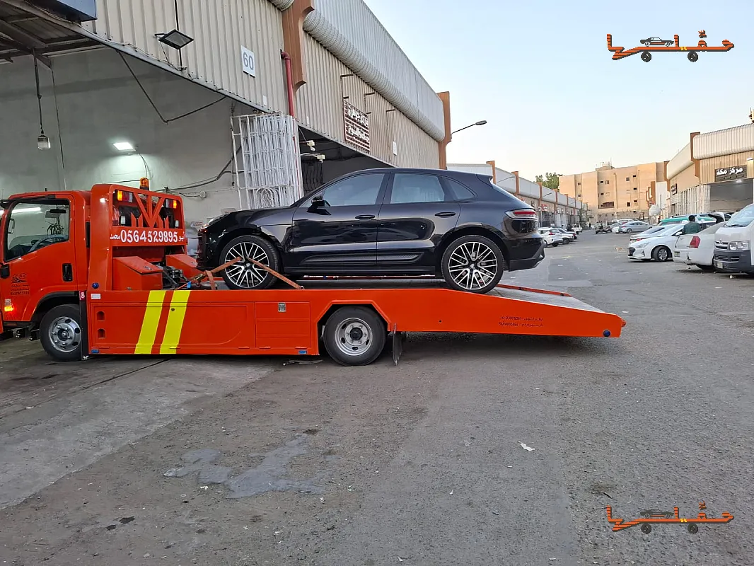 سطحة لتقديرات شركات التأمين - سطحة خط مكة جدة السريع في مكة