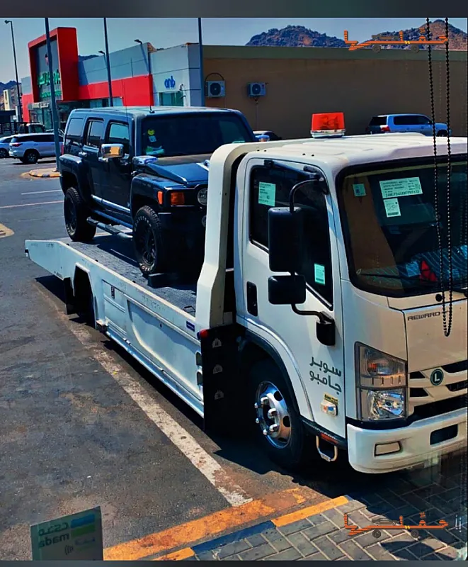 سطحة متاحة على مدار الساعة - سطحة لنقل السيارات في أملج