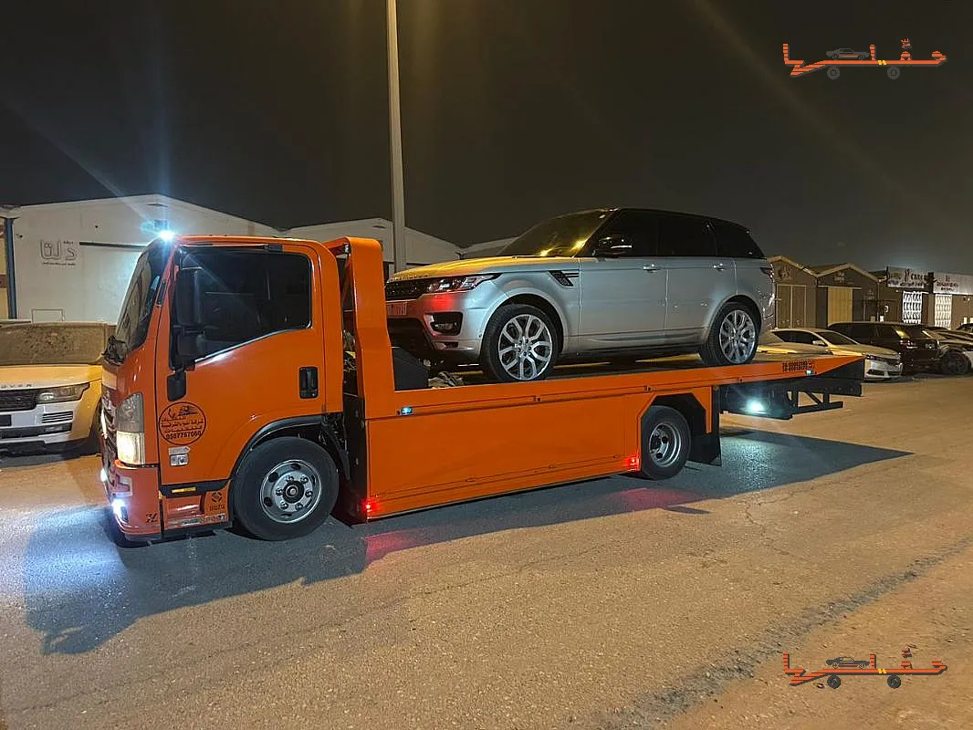 سطحة هيدروليك مع منصة خفض - سطحة سكاكا في سكاكا