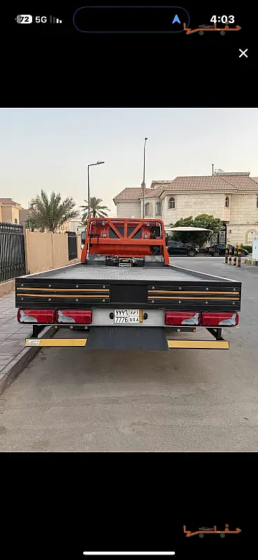 رفع السيارات بالهيدروليك - سطحه ابوخالد نقل سيارات في الرياض