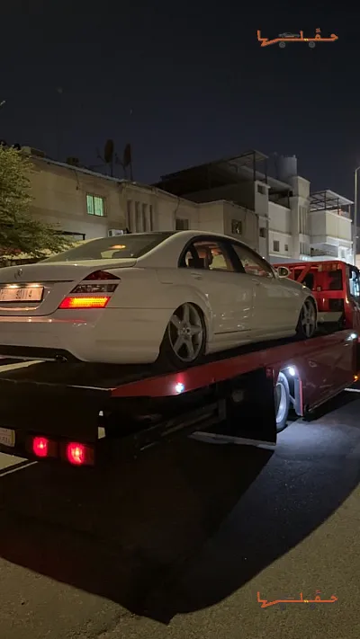 سطحه بوعلي لنقل السيارات في المبرز