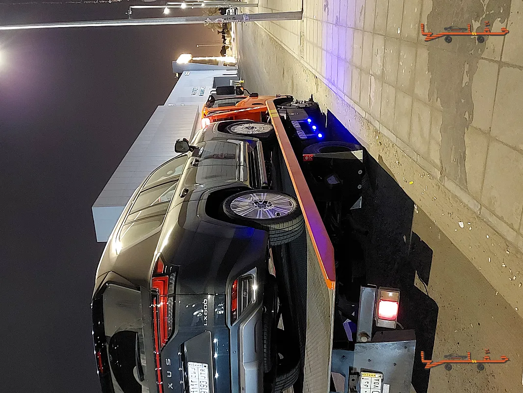 سطحة هيدروليك مع منصة خفض - سطحه هيدروليك ابو يزن القميشي في الطائف