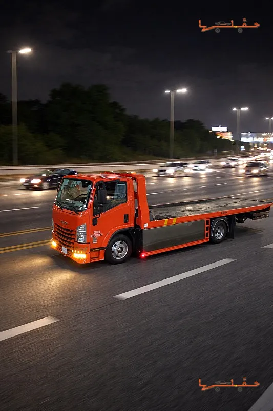 سطحة هيدروليك مع منصة خفض - سطحه هيدروليك الطائف في الطائف