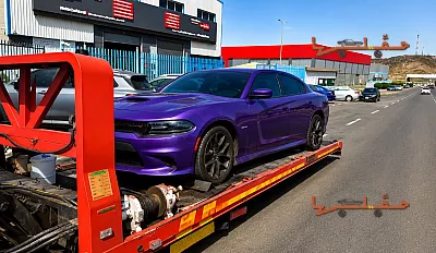 سطحه هيدروليك فل داون نزول كامل لنقل السيارات في جدة