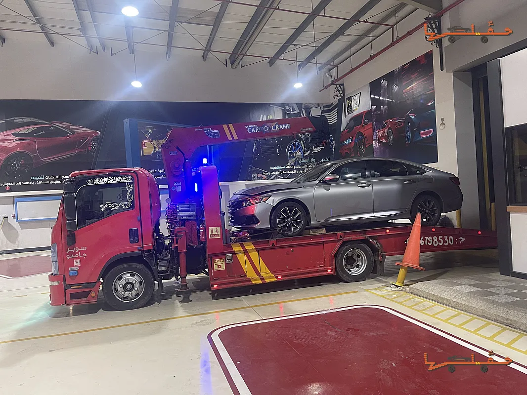 خدمة سحب وإنقاذ سريعة - سطحه ونش كرين في جدة